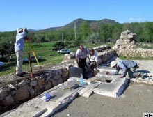 Selinus Antik Kentinde bahar kazısı