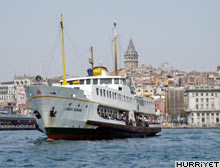 Harem - Karaköy hattına vapur seferi