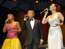Melih Kibar için özel gece