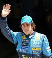 Formula 1 pilotu Alonso yarın İstanbulda