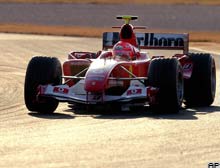 Ferrari F2005 25 şubatta