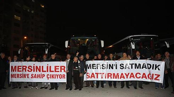CHPliler Mersin için Ankara yolunda