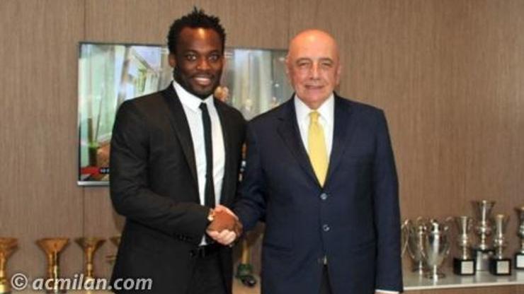 Essien resmen Milanda