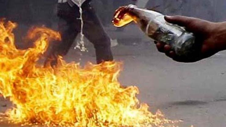 Diyarbakırda PTT Bölge Müdürlüğüne molotoflu saldırı