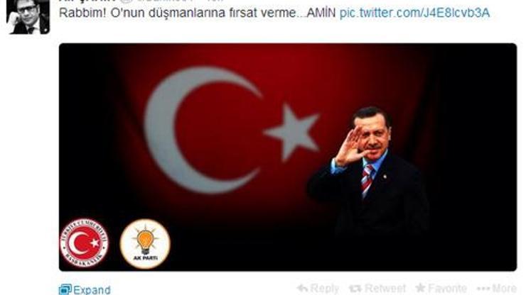 Twitterdan Başbakan duası