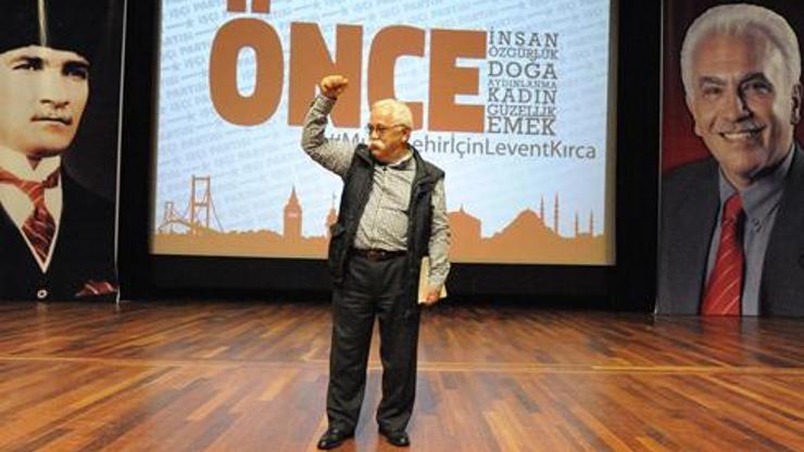 Levent Kırca seçim çalışmalarına başladı...