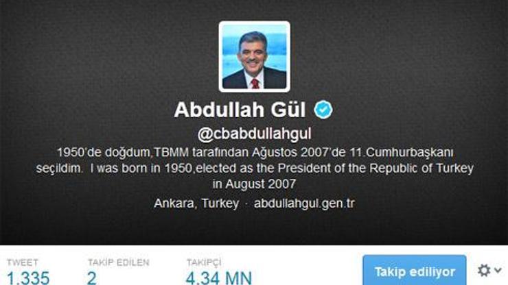 Cumhurbaşkanı Güle unfollow tepkisi