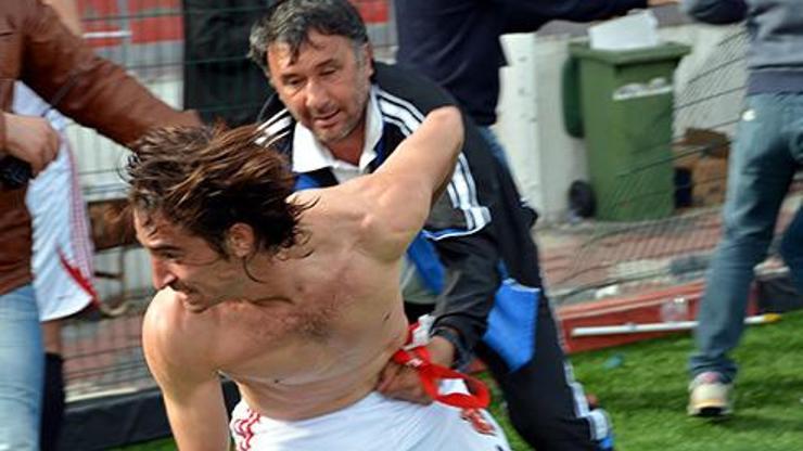 İzmirde amatör maçta olay