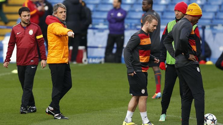 Galatasaray Chelsea maçına hazır