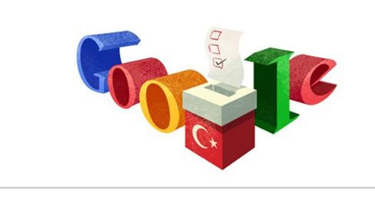 Yerel seçim 2014 için Google logo hazırladı