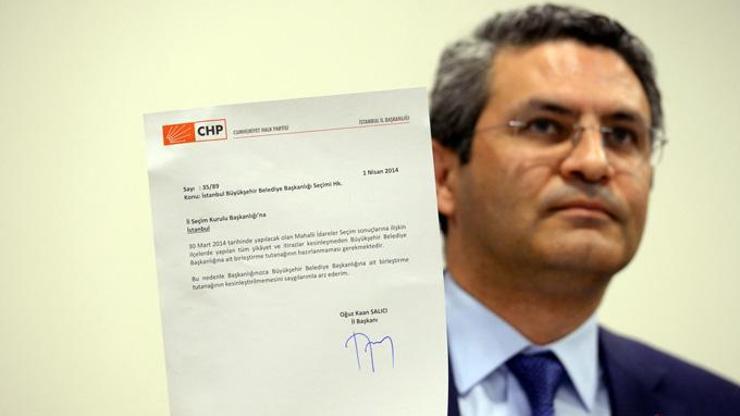 CHP, Kağıthanede seçimlerin iptali için başvuruda bulunacak