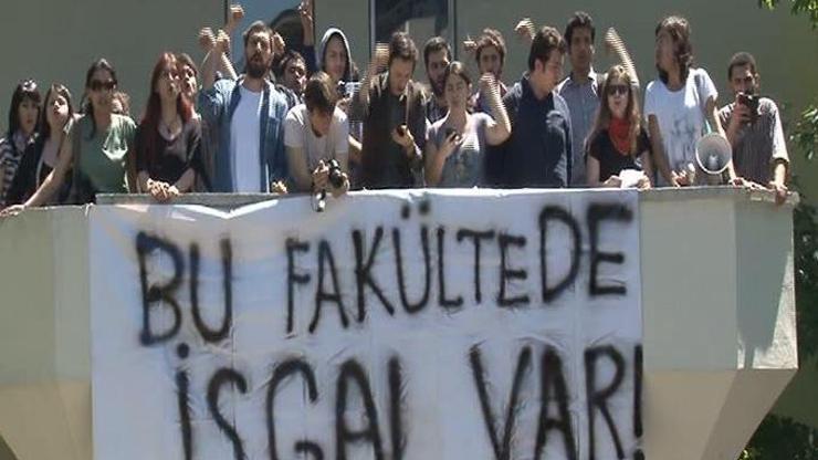 İTÜ Maden Fakültesi öğrencileri okulu işgal etti