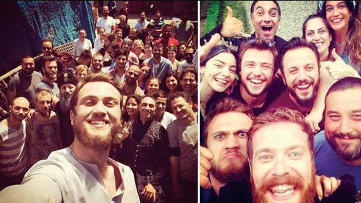 Muhteşem Yüzyıldan final selfiesi