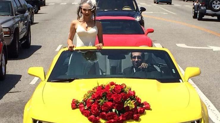 Oyuncu Pelin Sönmez ile iş adamı Cengiz Çolak evlendi
