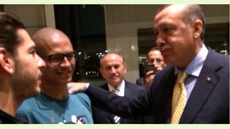 Alex de Souza ile Başbakan Erdoğanın sürpriz karşılaşması