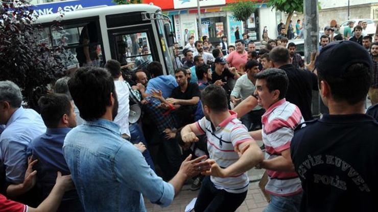 Tokatta Lice protestocularına linç girişimi