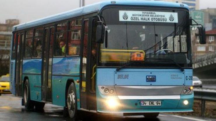 İstanbul Özel Halk Otobüsleri zam istiyor