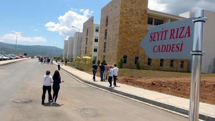 Tunceli Üniversitesi kampüsündeki caddeye Seyit Rıza adı verildi