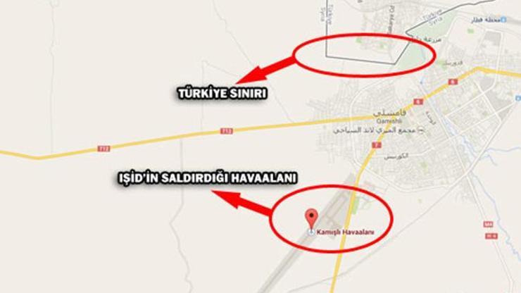 IŞİD, Türkiye sınırına yakın havaalanına saldırdı