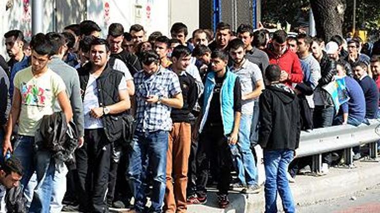 Askerlik için koştular