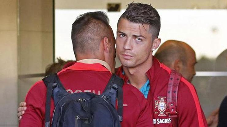 Ronaldonun gözleri kanlandı