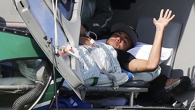 Neymar ağlayarak veda etti