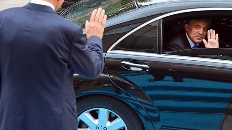 Cumhurbaşkanı Abdullah Gülden veda fotoğrafı