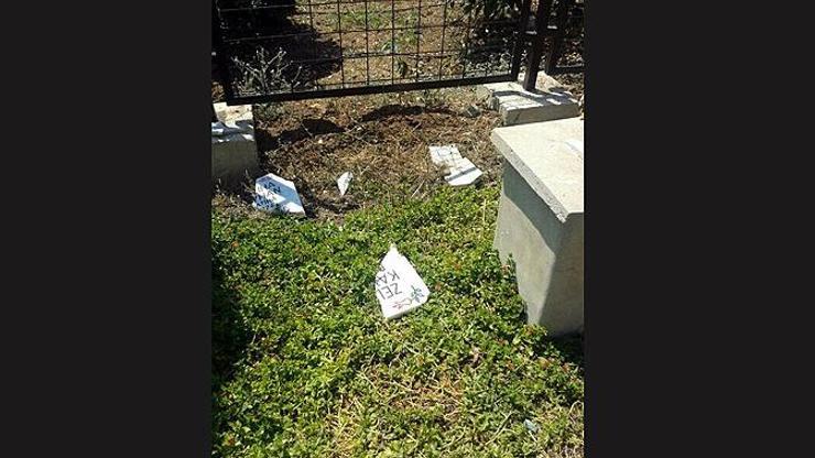 Zeytinköyde bazı alevi mezarları tahrip edildi