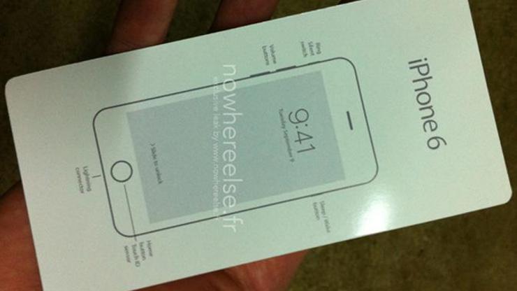 iPhone 6nın kutusu görüntülendi