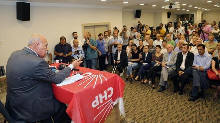 CHPden sol kanat çıkışı