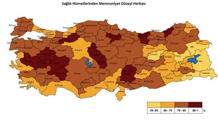 Sağlık hizmetlerinden en memnun şehir: Isparta