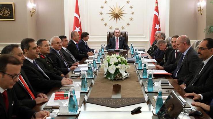 Çankaya Köşkünde güvenlik toplantısı