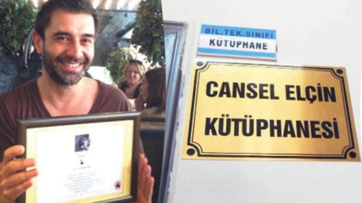 “Cansel Elçin Kütüphanesi”