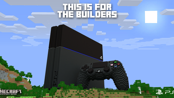 PlayStation 4 için Minecraft çıkıyor
