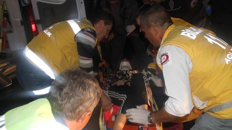 Bilecikte yolcu otobüsü devrildi: 23 yaralı
