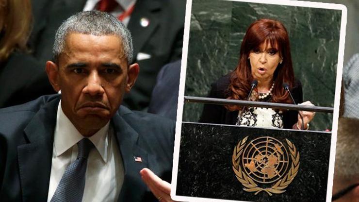 Obamanın suratını allak bullak eden konuşma