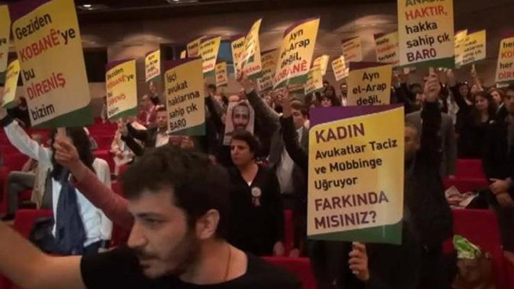 İstanbul Barosu seçimlerinde protesto