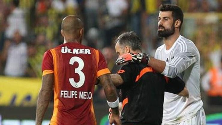 Felipe Melo ile Volkan Demirel el sıkıştı mı