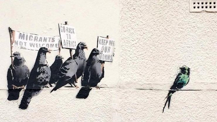 Banksy yakalandı haberi asılsız çıktı
