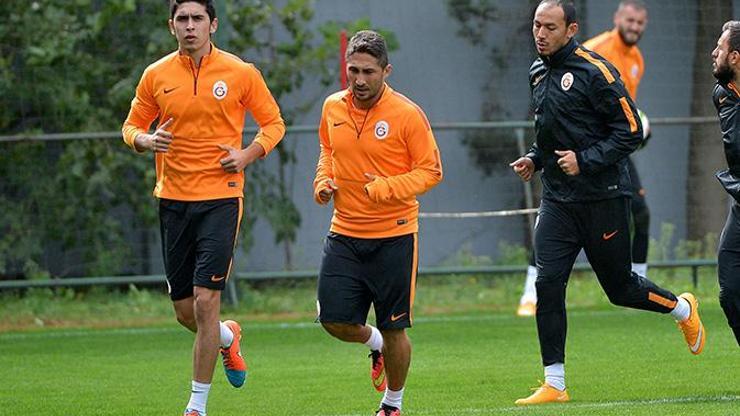 Sabri Sarıoğlu A takımla antrenmana çıktı