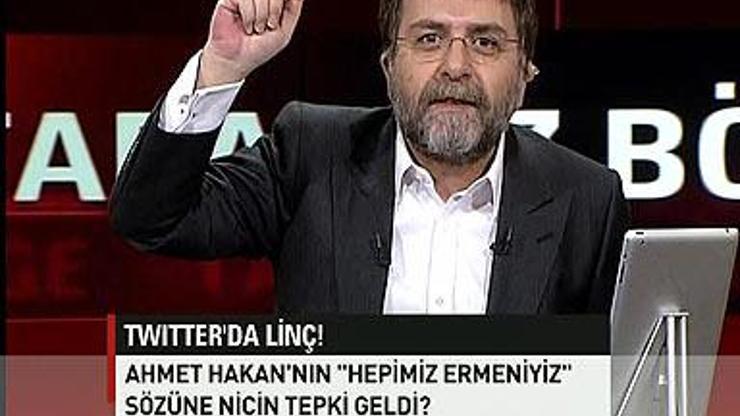 Ahmet Hakandan linçe yanıt: Ermeniyim
