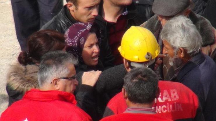 Madenci eşinden bakanlara tepki