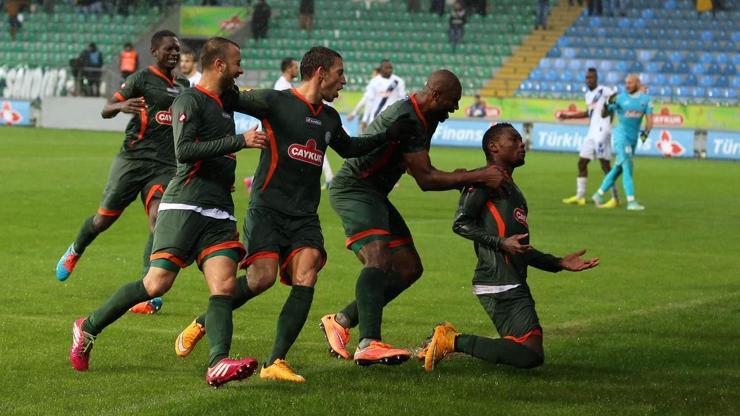 Çaykur Rizespor - Kayseri Erciyesspor: 1-1