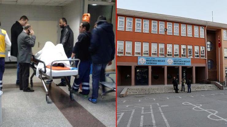 Ankarada ortaokulda dehşet
