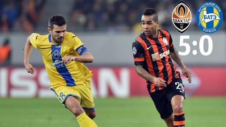 Shakhtar Donetsk - BATE Borisov: 5-0
