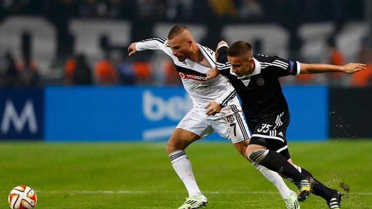 Kartal pençesi Beşiktaş-Partizan: 2-1