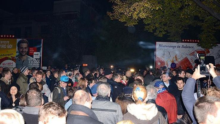 Viyanada İmam Hatip protestosu