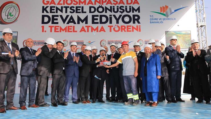 Gaziosmanpaşada kentsel dönüşüm başladı