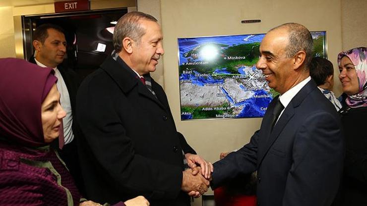 Öğretmen Polat Erdoğanın uçağına yetişti