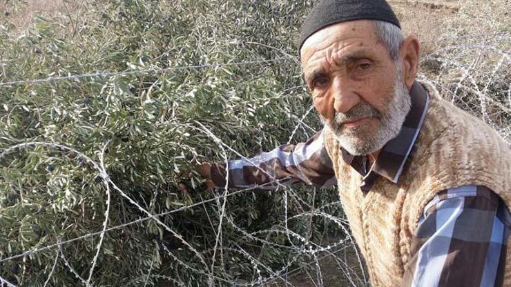Ağaçları sökülen Yırcalılar tel örgüleri yıktı